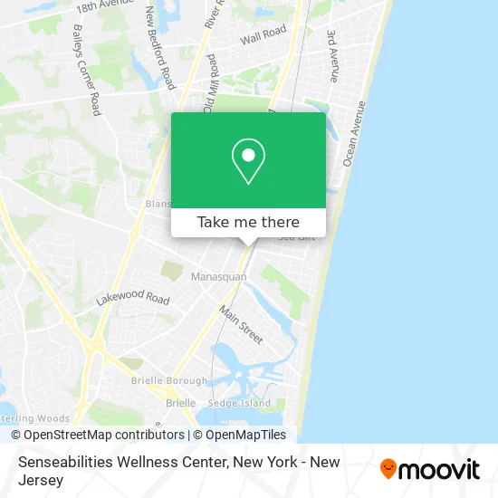 Senseabilities Wellness Center map