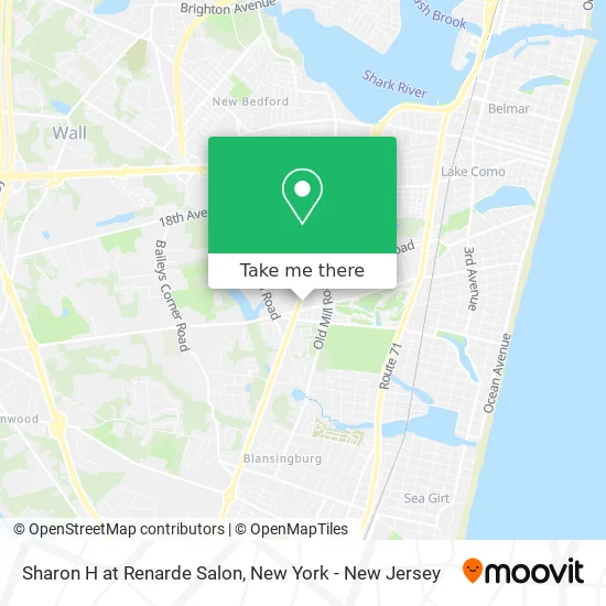 Sharon H at Renarde Salon map