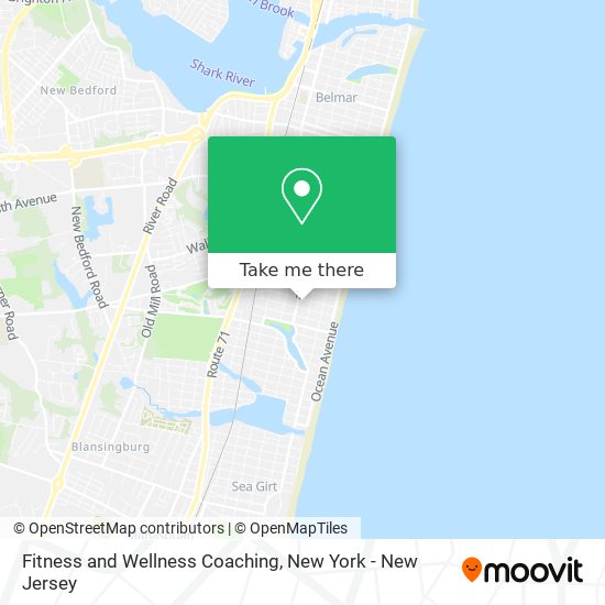 Fitness and Wellness Coaching map