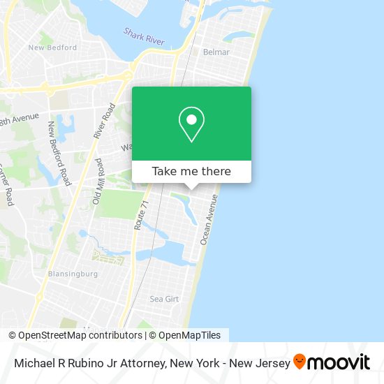 Mapa de Michael R Rubino Jr Attorney