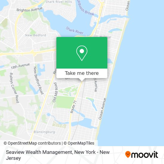 Mapa de Seaview Wealth Management
