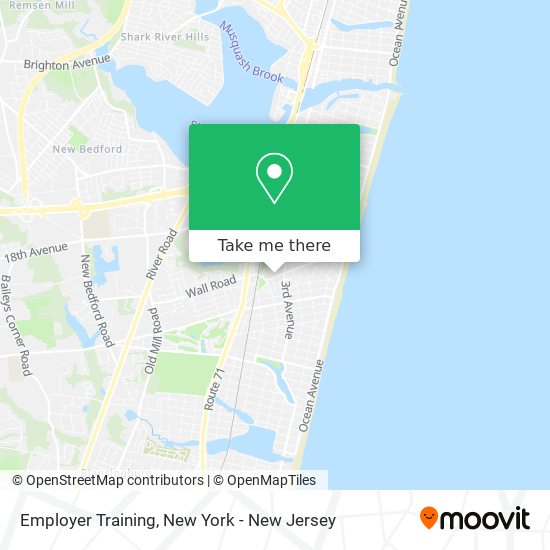 Employer Training map