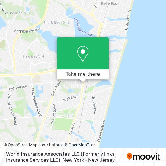 World Insurance Associates LLC (Formerly links Insurance Services LLC) map