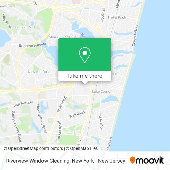 Mapa de Riverview Window Cleaning