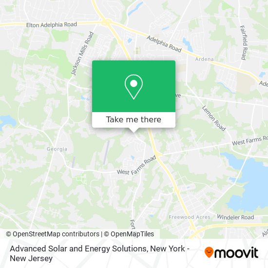 Advanced Solar and Energy Solutions map