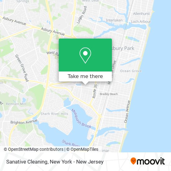 Sanative Cleaning map