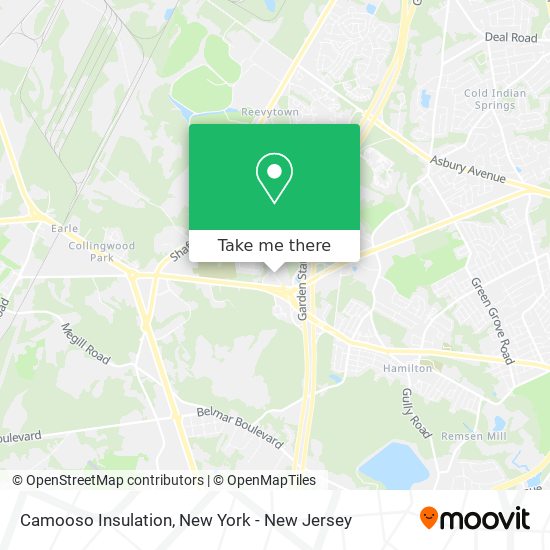 Camooso Insulation map