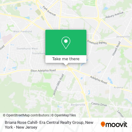 Mapa de Briana Rose Cahill- Era Central Realty Group