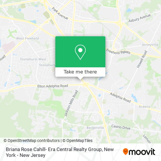 Briana Rose Cahill- Era Central Realty Group map