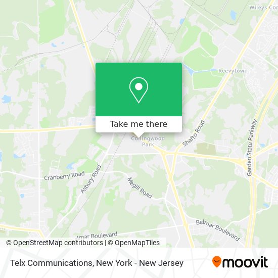 Telx Communications map