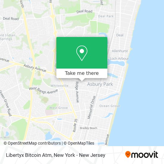 Libertyx Bitcoin Atm map