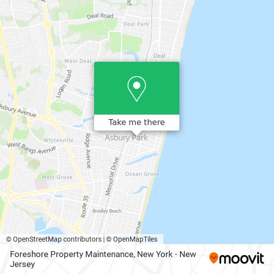 Mapa de Foreshore Property Maintenance