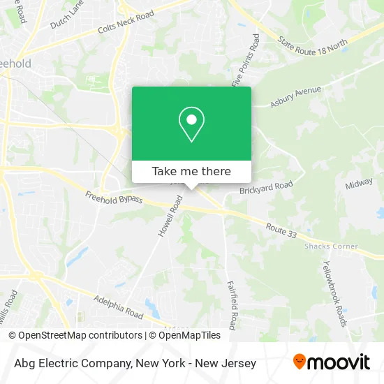 Abg Electric Company map