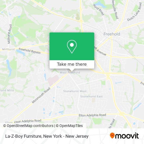 La-Z-Boy Furniture map