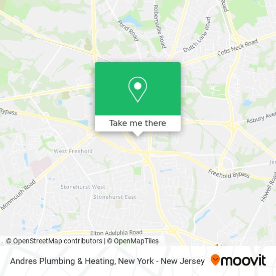 Mapa de Andres Plumbing & Heating