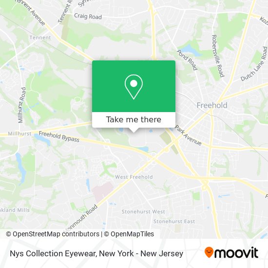 Mapa de Nys Collection Eyewear