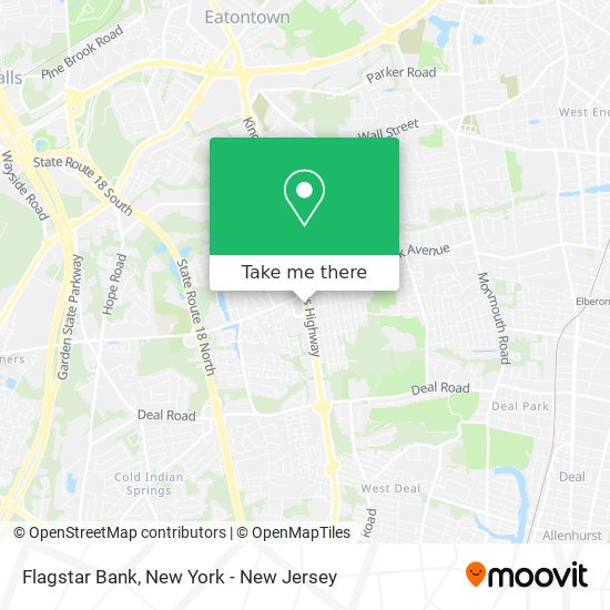 Flagstar Bank map