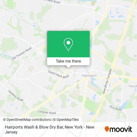 Mapa de Hairports Wash & Blow Dry Bar