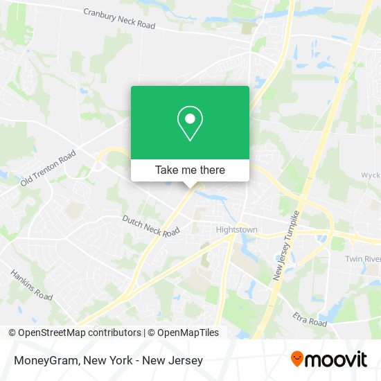 MoneyGram map