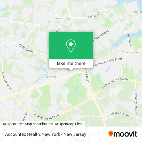 Accountec Health map