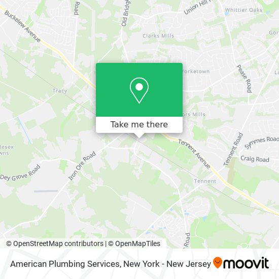 Mapa de American Plumbing Services