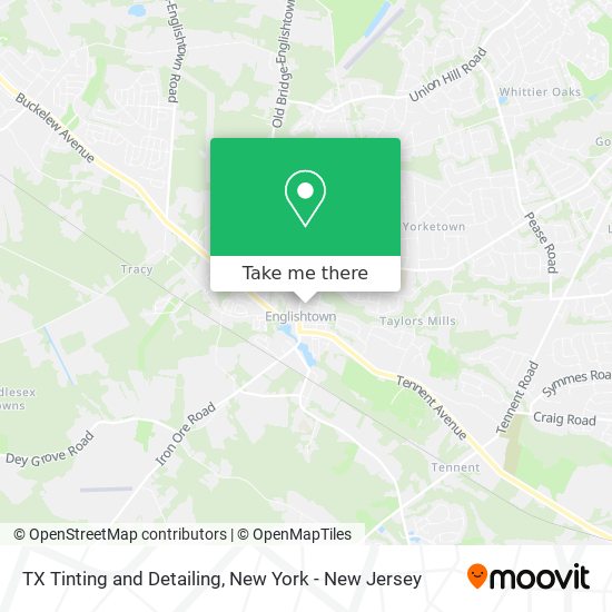 TX Tinting and Detailing map
