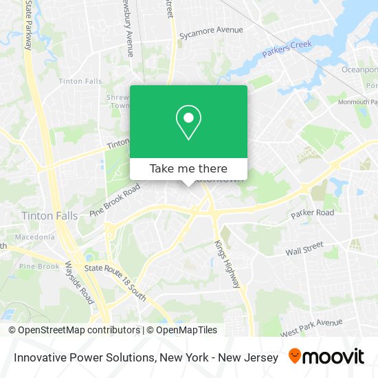 Mapa de Innovative Power Solutions