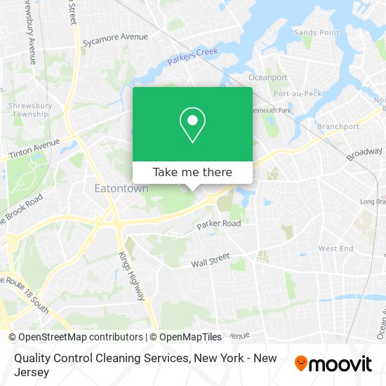 Quality Control Cleaning Services map