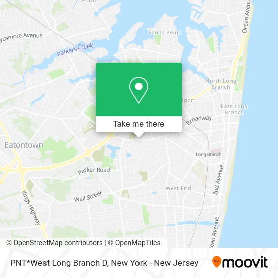 PNT*West Long Branch D map