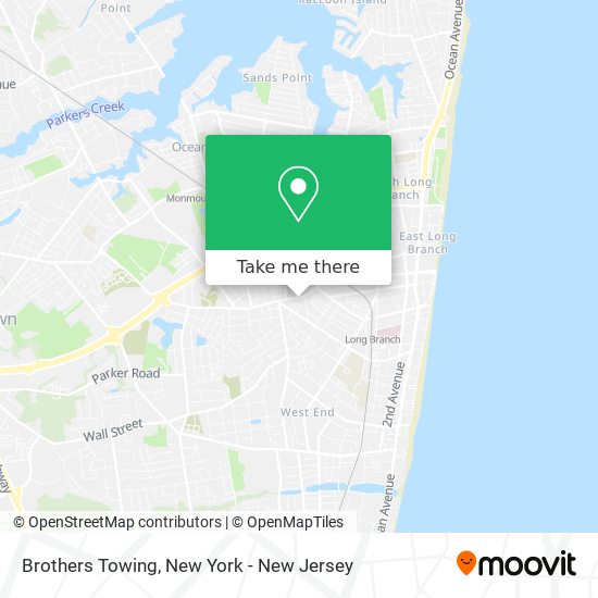 Mapa de Brothers Towing