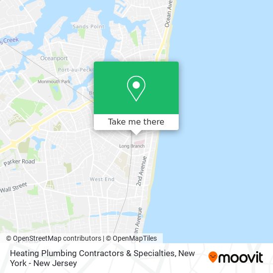 Mapa de Heating Plumbing Contractors & Specialties