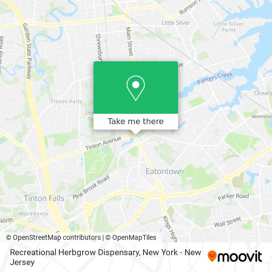 Recreational Herbgrow Dispensary map