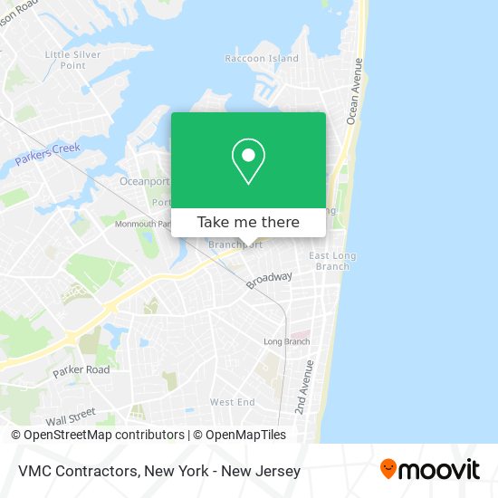 VMC Contractors map