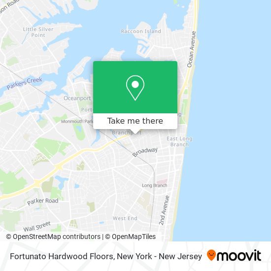 Fortunato Hardwood Floors map