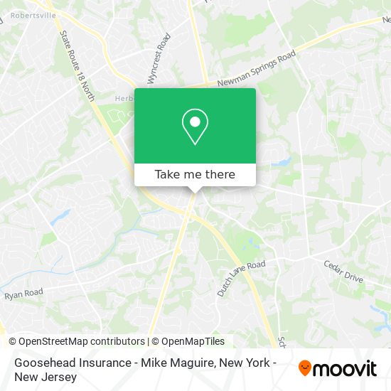 Goosehead Insurance - Mike Maguire map
