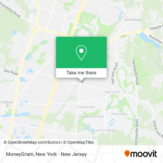 MoneyGram map