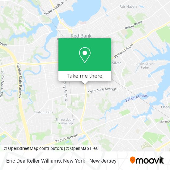 Eric Dea Keller Williams map