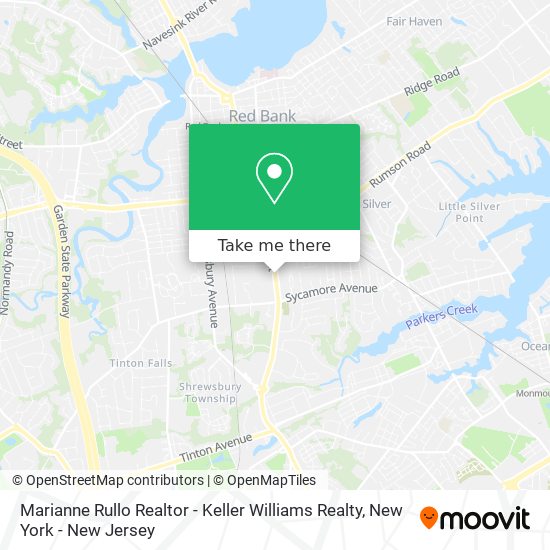 Mapa de Marianne Rullo Realtor - Keller Williams Realty