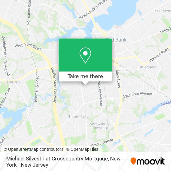 Mapa de Michael Silvestri at Crosscountry Mortgage