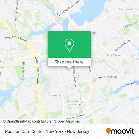 Passion Care Center map