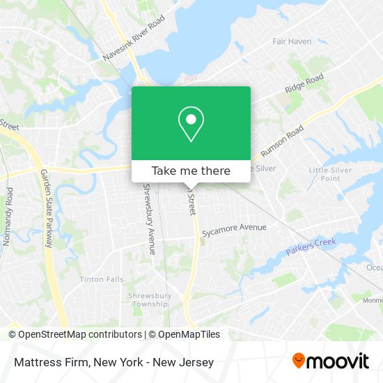 Mattress Firm map