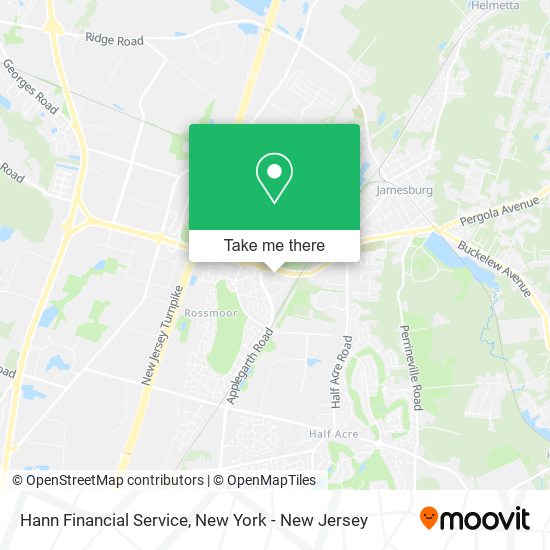 Hann Financial Service map