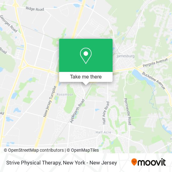 Strive Physical Therapy map