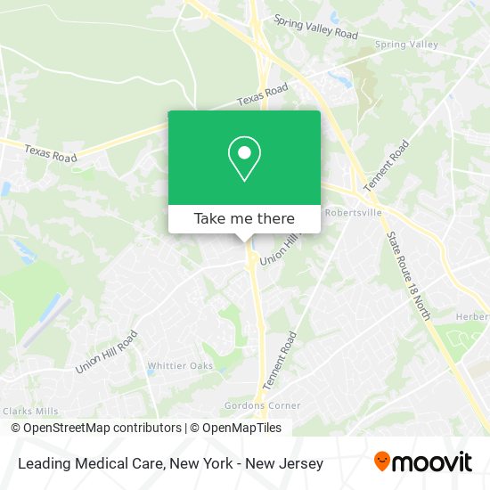 Leading Medical Care map