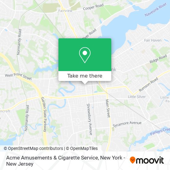 Acme Amusements & Cigarette Service map