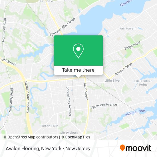 Avalon Flooring map