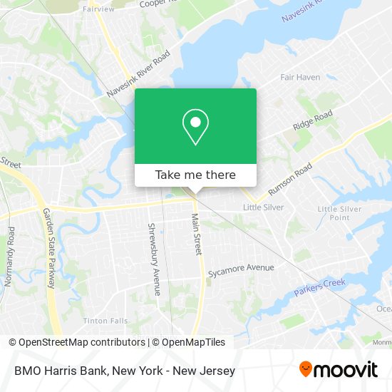 BMO Harris Bank map