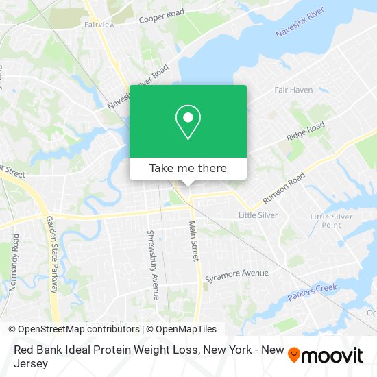 Mapa de Red Bank Ideal Protein Weight Loss