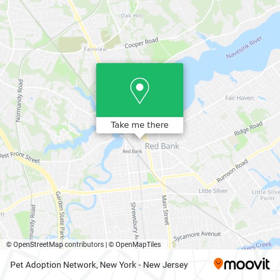 Pet Adoption Network map