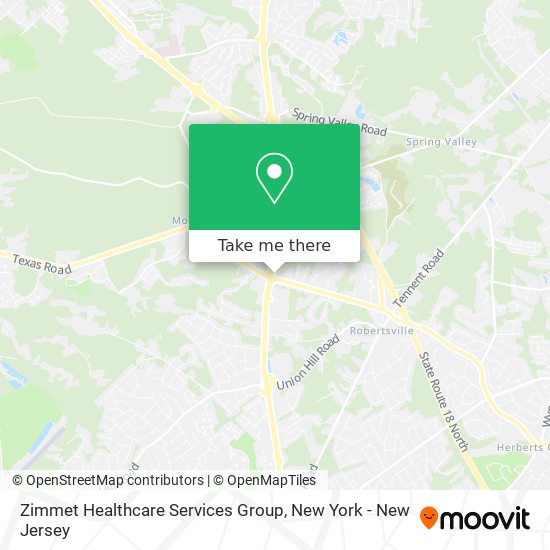 Zimmet Healthcare Services Group map